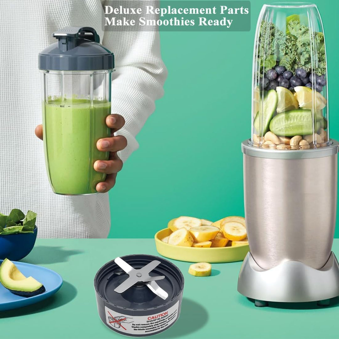 Ersatzteile Zubehör für nutribullet Elektrischer Mixer - 950ml Becher & Extraktor Klinge mit Flip-To