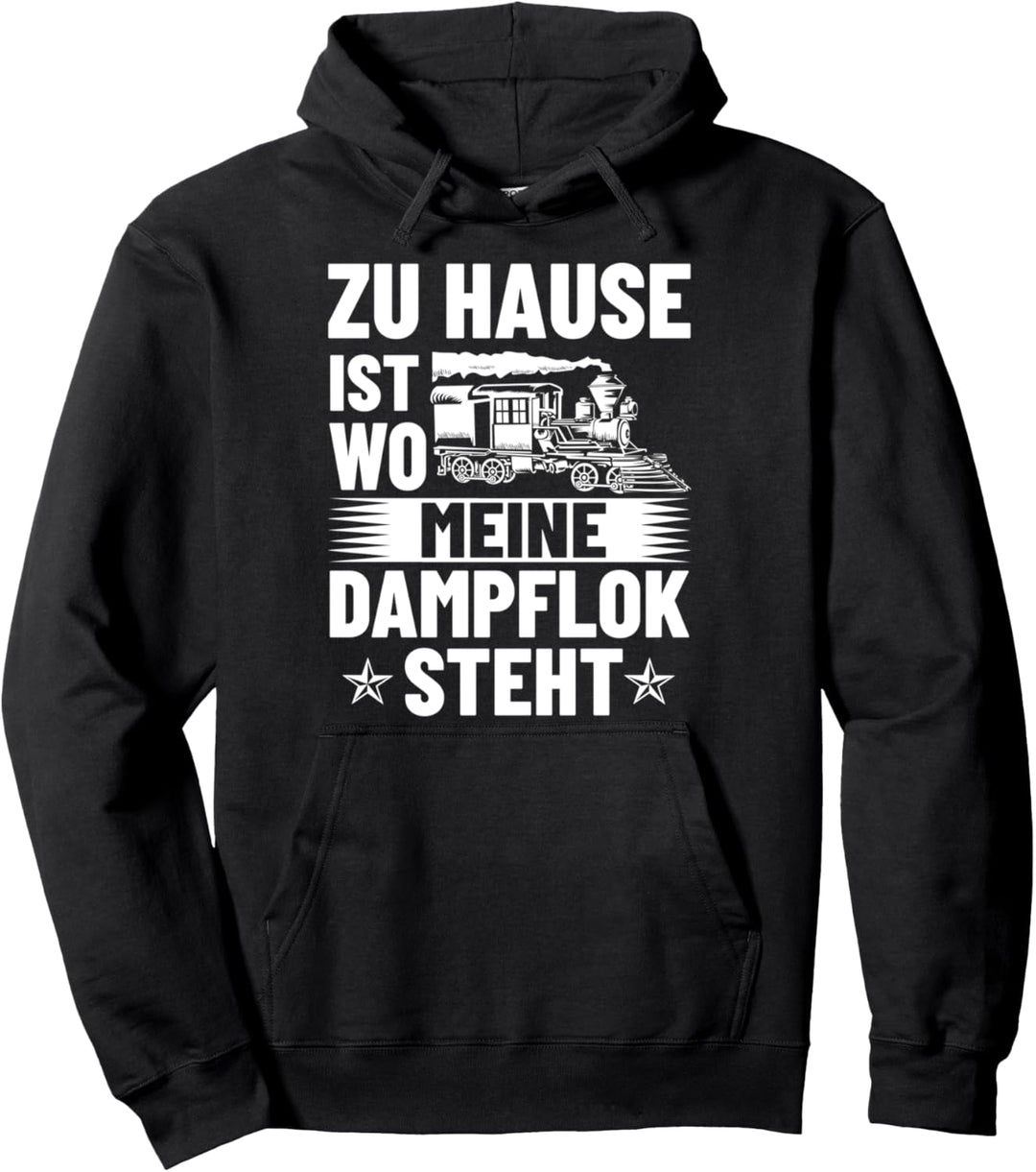 Zugführer Kostüm Lokomotive Bahnangestellter Lokführer Pullover Hoodie