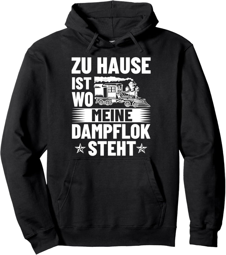 Zugführer Kostüm Lokomotive Bahnangestellter Lokführer Pullover Hoodie