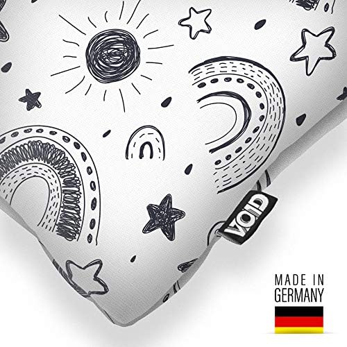 VOID Regenbogen Sonnen Kissenbezug Kissenhülle Sofakissen Kissen Deko Outdoor-Kissen Dekokissen, Kis