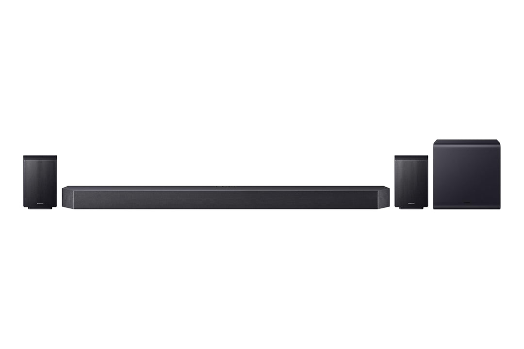 SAMSUNG HW-Q995GF Q-Series 11.1.4-Kanal-Soundbar für Fernseher, Kabelloser 8"-Dual-Subwoofer, 4.0.2-