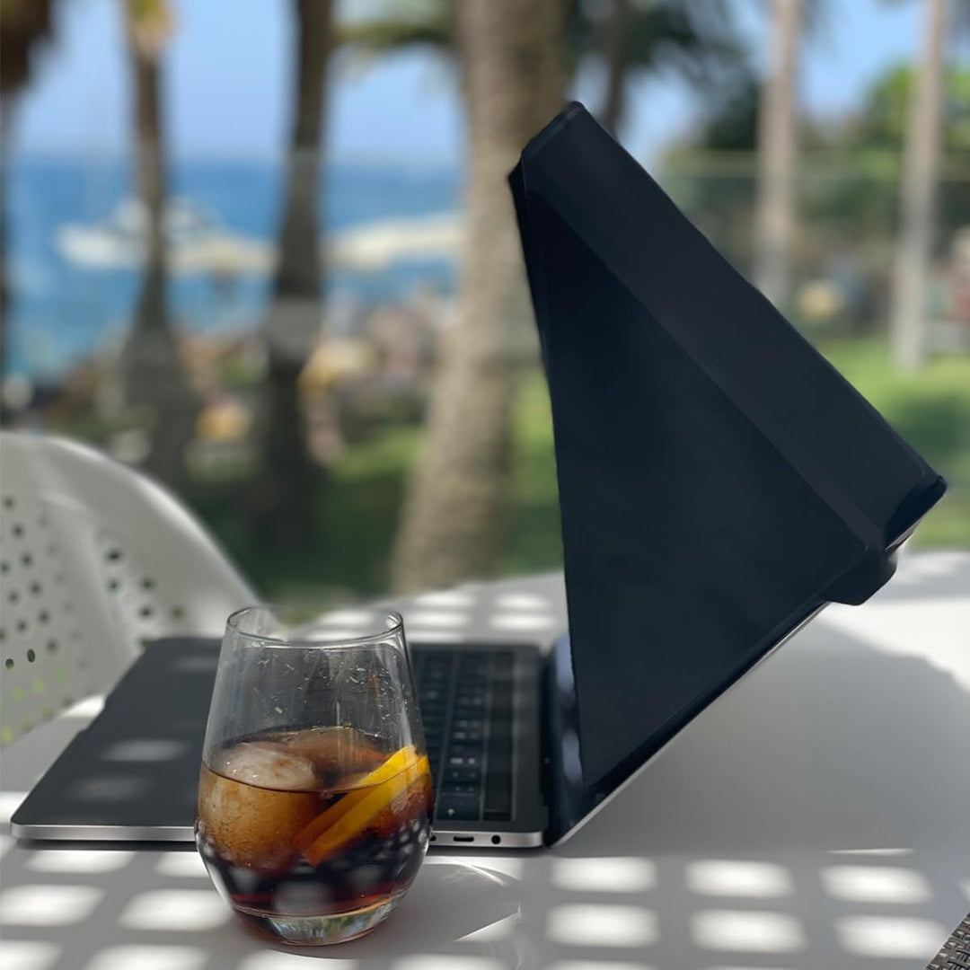 Philbert Design - St. Tropez Slim Hood für 12"/13"/14″ Laptops.Sonnenblende/Privatsphäre, hitzebestä