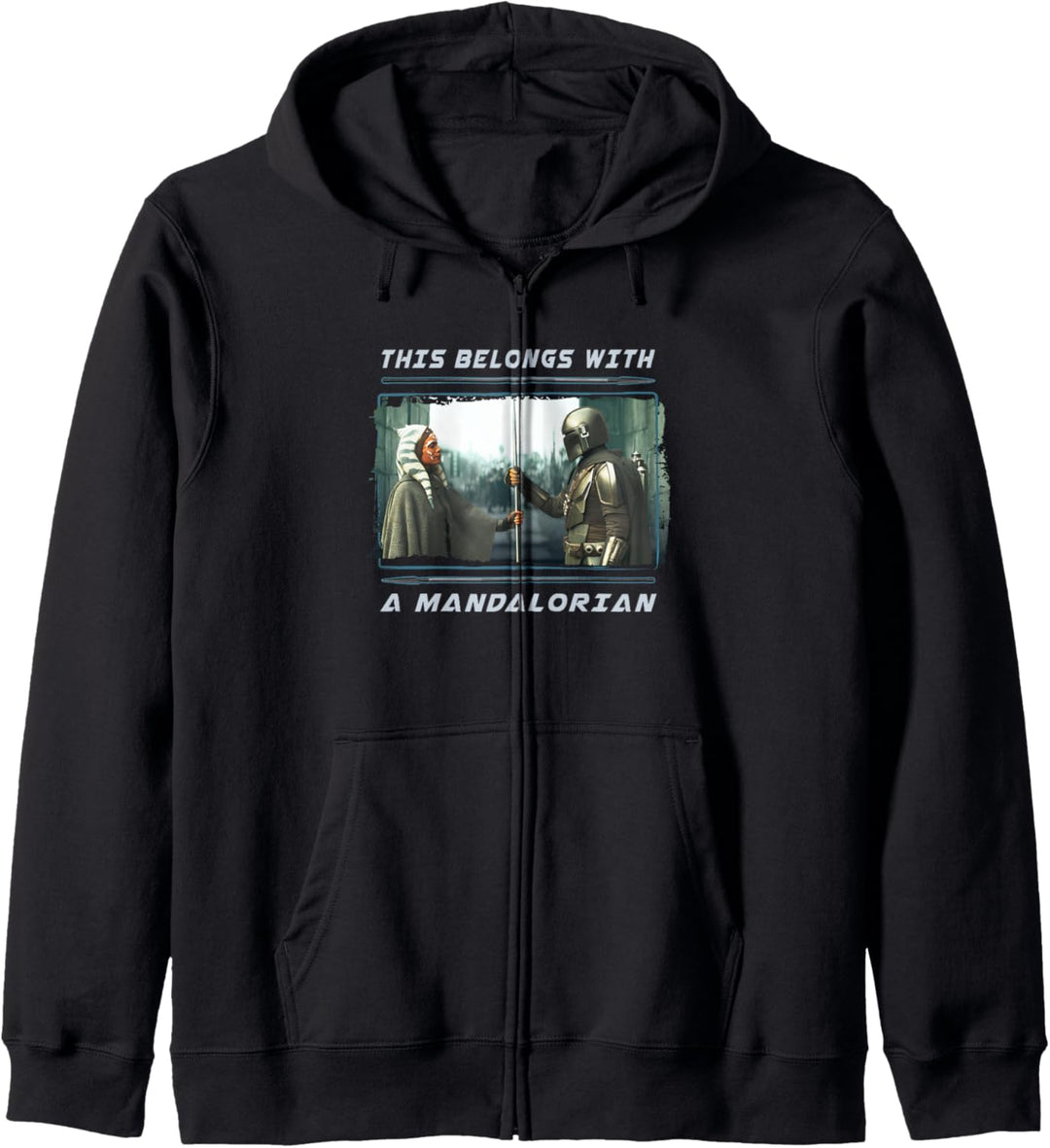 Star Wars: The Mandalorian Belongs With A Mandalorian Ahsoka Kapuzenjacke