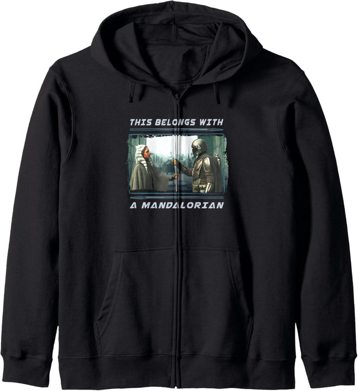 Star Wars: The Mandalorian Belongs With A Mandalorian Ahsoka Kapuzenjacke