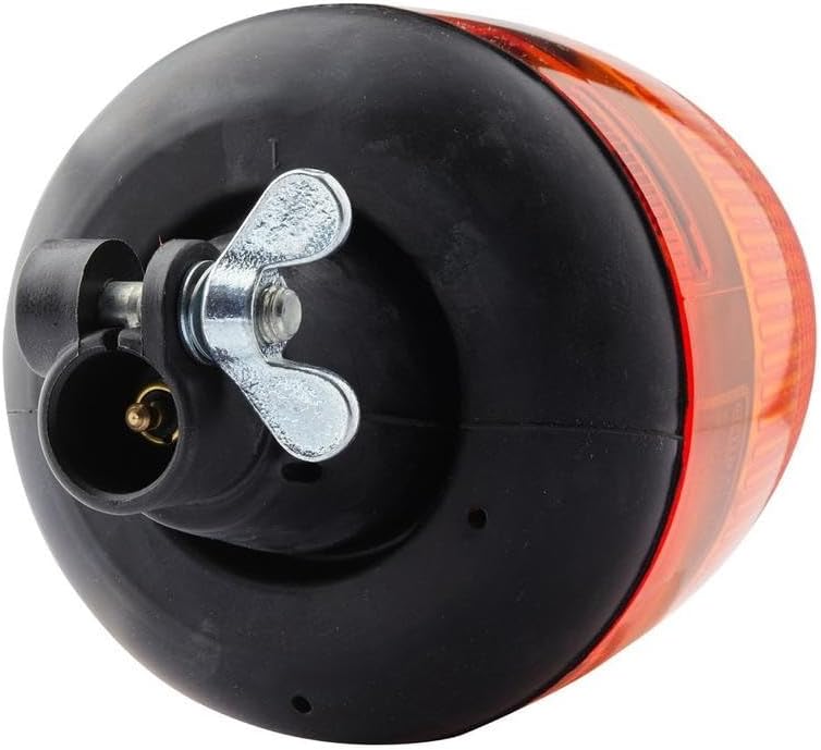 HELLA - Halogen-Rundumkennleuchte - KL Rotaflex - 24V - gelb - Rohrstutzen - Menge: 1 - 2RL 006 846-