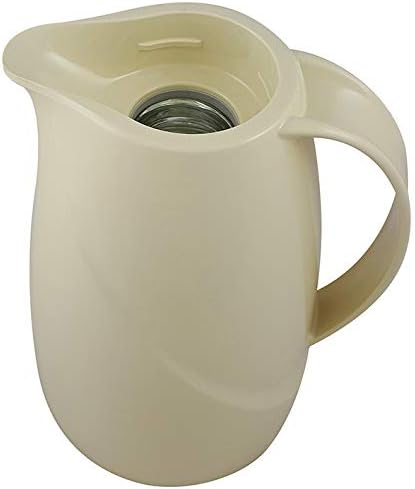 Helios Wave Kunststoff-Isolierkanne, vanille, 1,5 Liter Vanille 1,5 Liter, Vanille 1,5 Liter