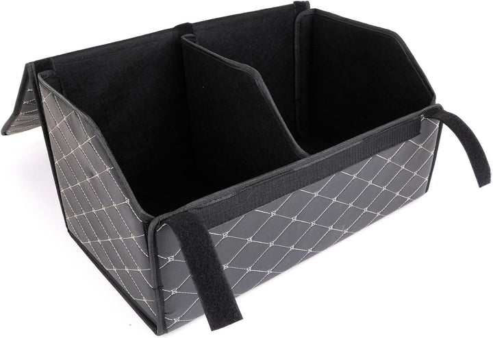 Kofferraum-Organizer CAR COMPACT ELEGANT L, 2 Fächer, faltbar, mit Deckel, L