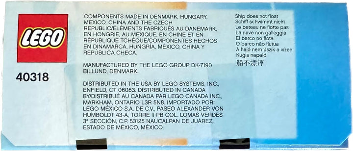 LEGO System Item 40318 MSC Cruises Limited Edition Kreuzschiff