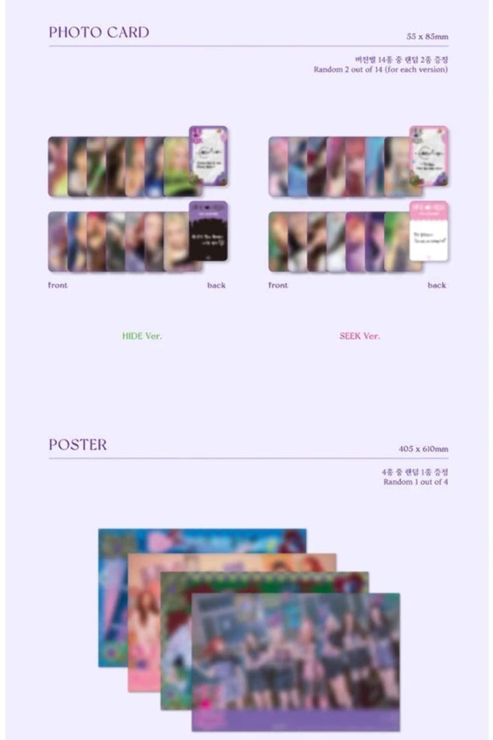 Hide & Seek-Seek Version-Inkl.Photobook, Audio-CD