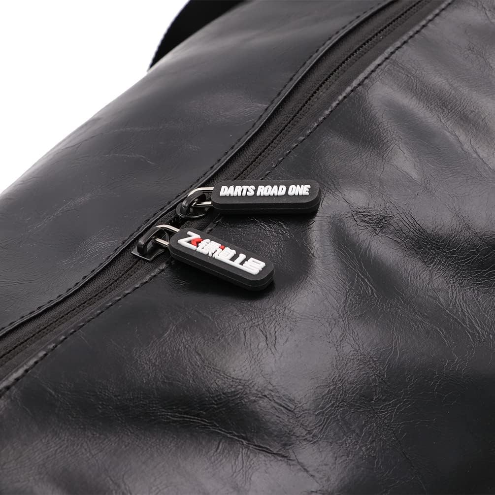 CUESOUL Darts Road ONE Serie PU Tasche Schwarz und Gelb 1 FZ.BB-05, Schwarz und Gelb 1 FZ.BB-05