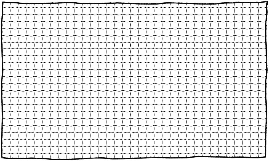 Aoneky Fussball Backstop Netz 3x3M/ 3x6M | quadratisches Netz 10x10cm No Knot | Fussball-Containment