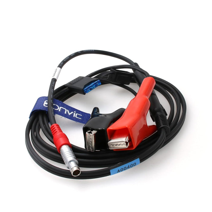 Eonvic 12 V externes DC-Stromkabel GPS Hiper Lite für Top-con GPS-Empfänger HiPer V/HiPer Lite/Lite