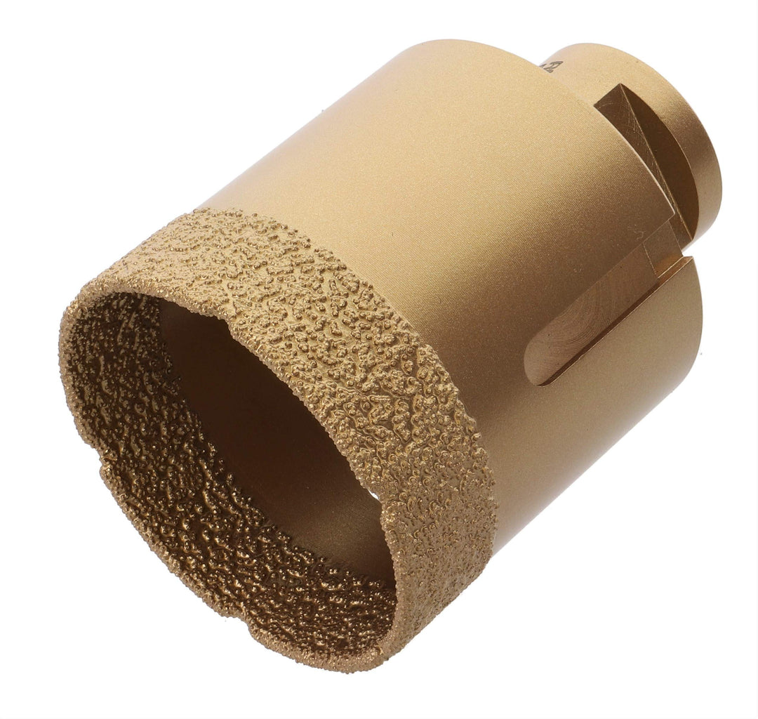 PRODIAMANT Profi Fliesenbohrer Fliese 55 mm x M14 Diamantbohrer Winkelschleifer für trockenbohren in