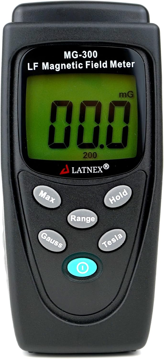 LATNEX MG-300 LF Magnetfeldmessgerät, misst EMF von Hochleistungsübertragungsleitungen, Geräten und