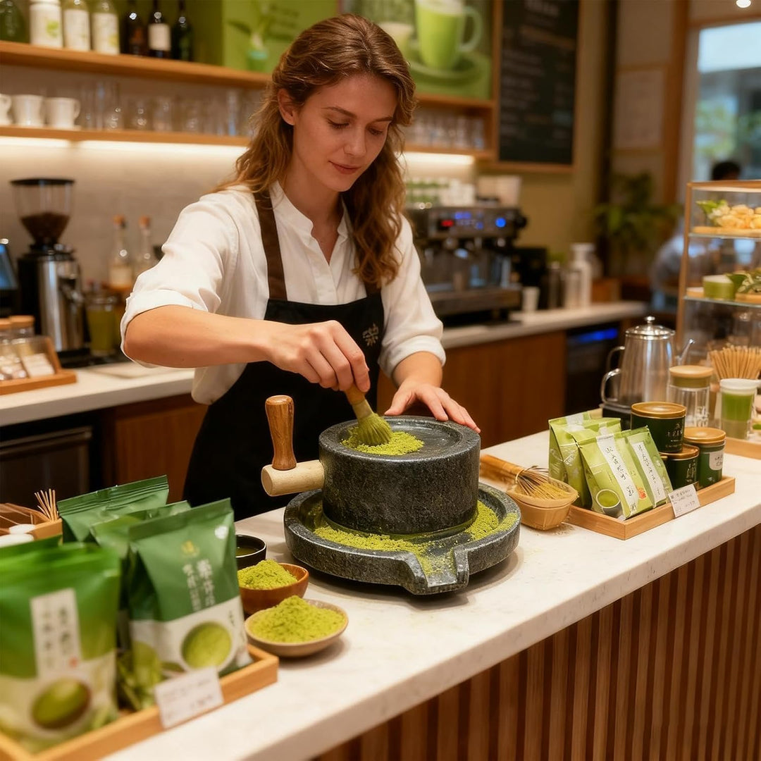Steinmühle – Manuelle Getreidemühle Stein | Einstellbare manuelle Pfeffermühle für Kaffee, Mehl, Pfe