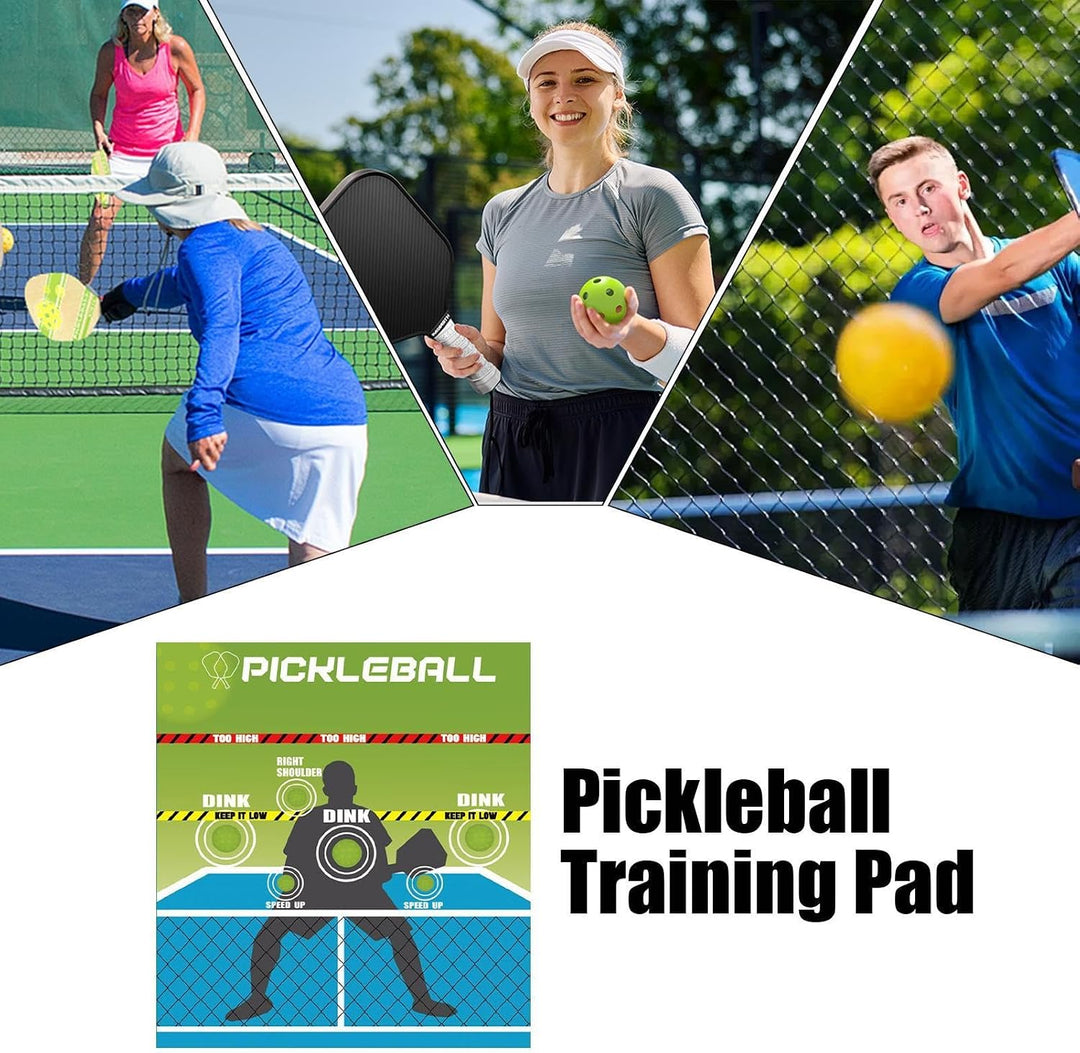 Pickleball -Übungsrebounder, Pickleball -Dink -Trainer für Outdoor | Tragbarer Trainer präziser Ziel