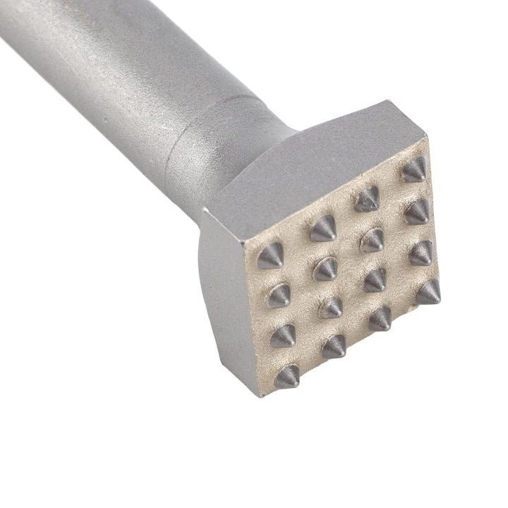 ZAWELIYO Hammer, Elektrischer Blumen-Vierkantkopf-Hammerbohrer, Quadratischer Kopf, 40Cr-Stahlmeisse