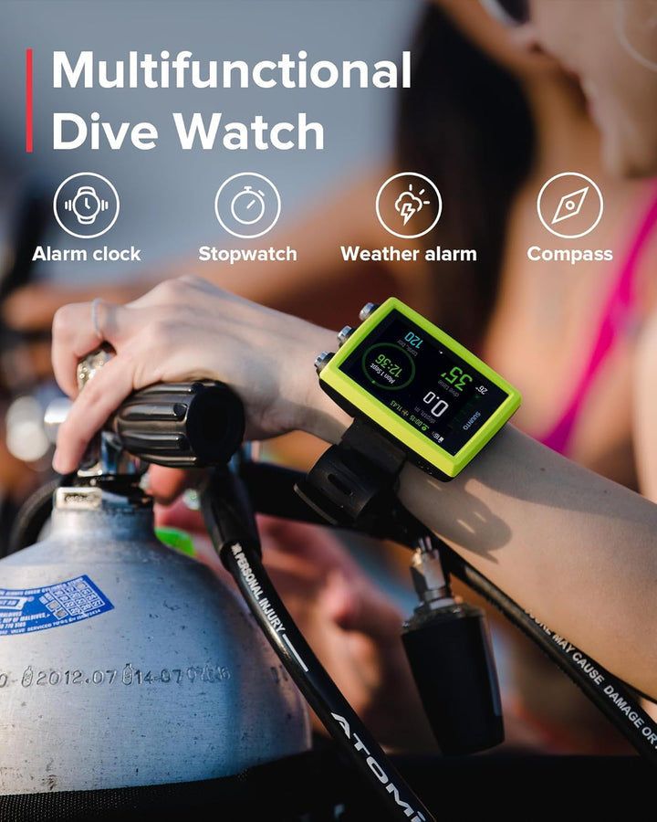Suunto Eon Core Handgelenk-Tauchcomputer – Schwarz mit Sender und USB, Schwarz