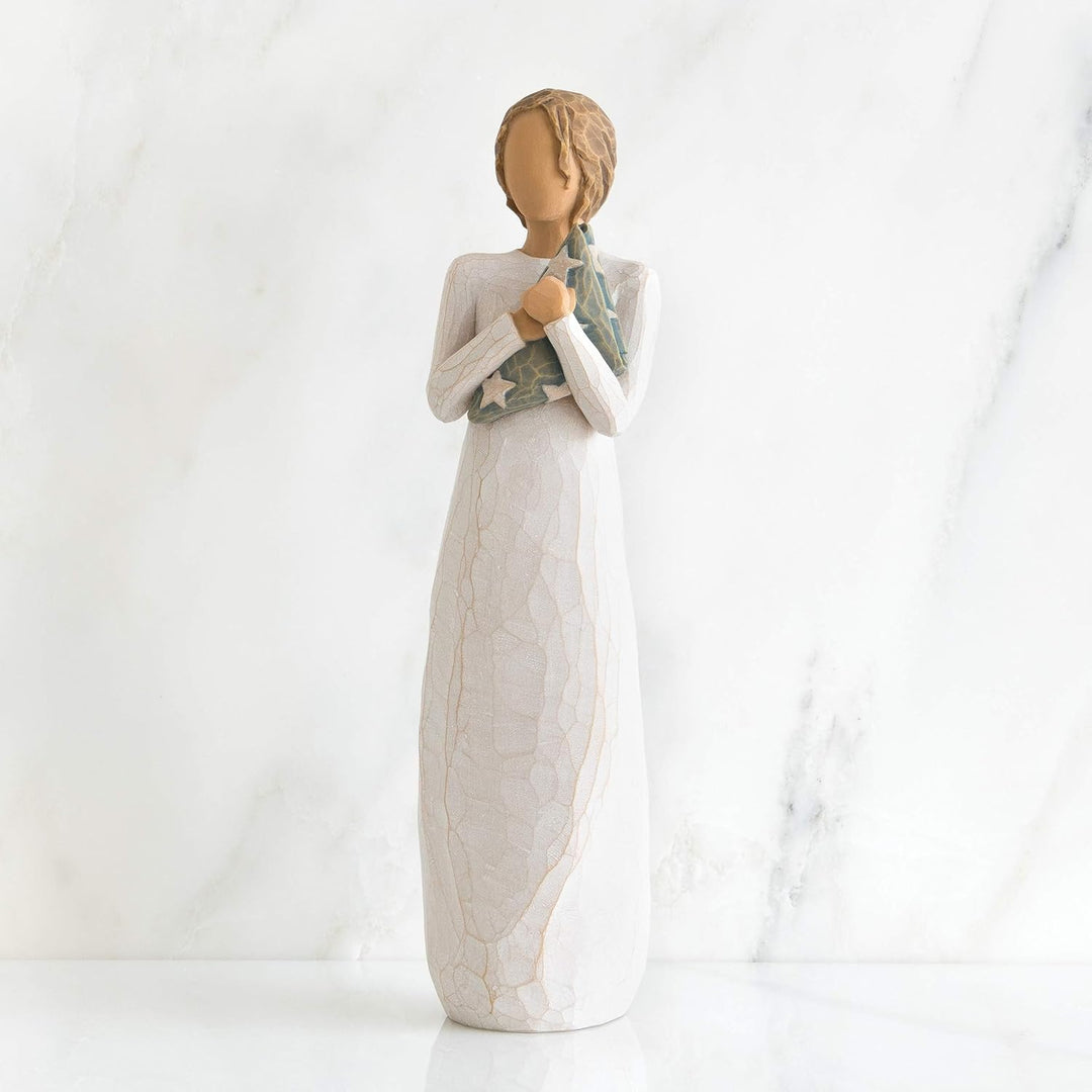 Willow Tree Held, modellierte handbemalte Figur