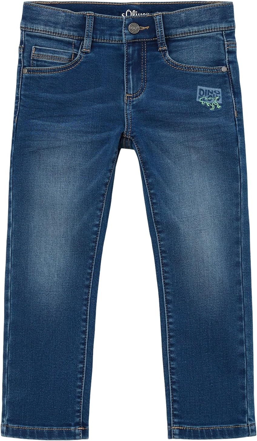 s.Oliver Jungen Jeans Hose, Brad Slim Fit, 56z5 Blau
