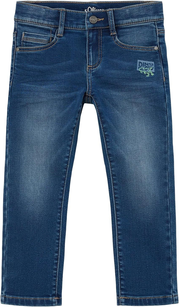 s.Oliver Jungen Jeans Hose, Brad Slim Fit, 56z5 Blau