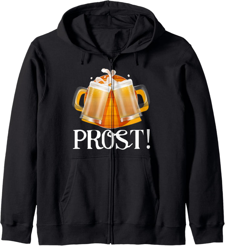 Oktoberfest Bier Tshirt Herren & Damen Party Geschenke Kapuzenjacke
