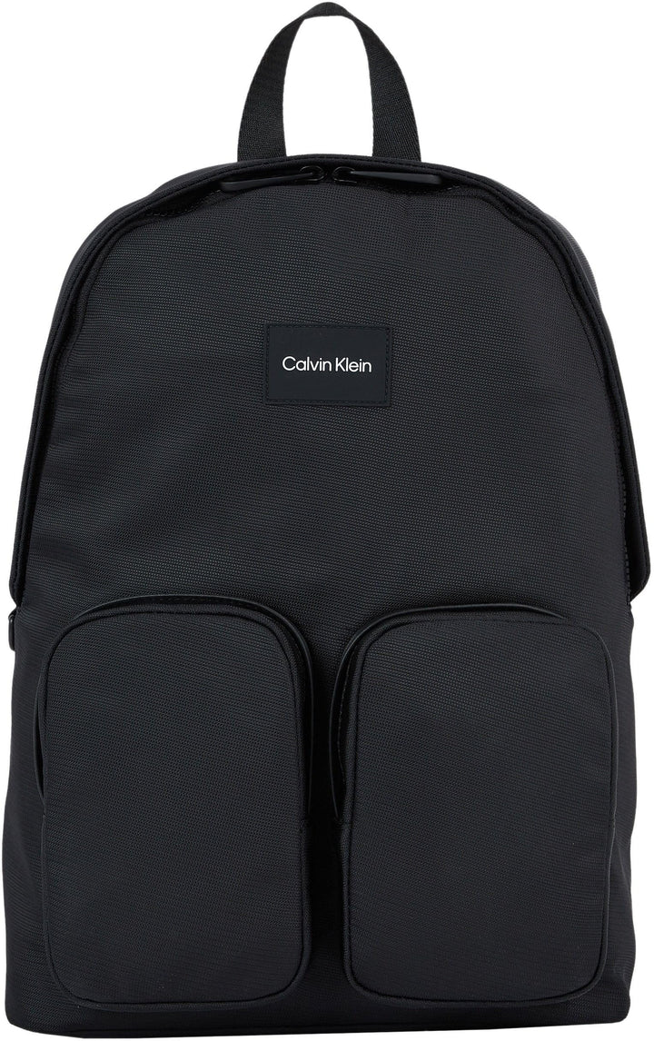 Calvin Klein Herren Must T 2 Pckt Bp Rucksäcke, Ck Schwarz