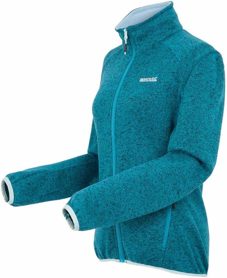Regatta Damen Regatta Women's Newhill Full Zip Fleece Jacket Fleecejacke (1er Pack) 40 Exotic Plume/