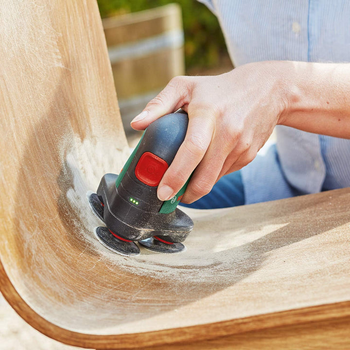 Bosch Akku Schleifer & Polierer EasyCurvSander 12 (Ohne Akku, 12 Volt System, im Karton) ohne Akku |