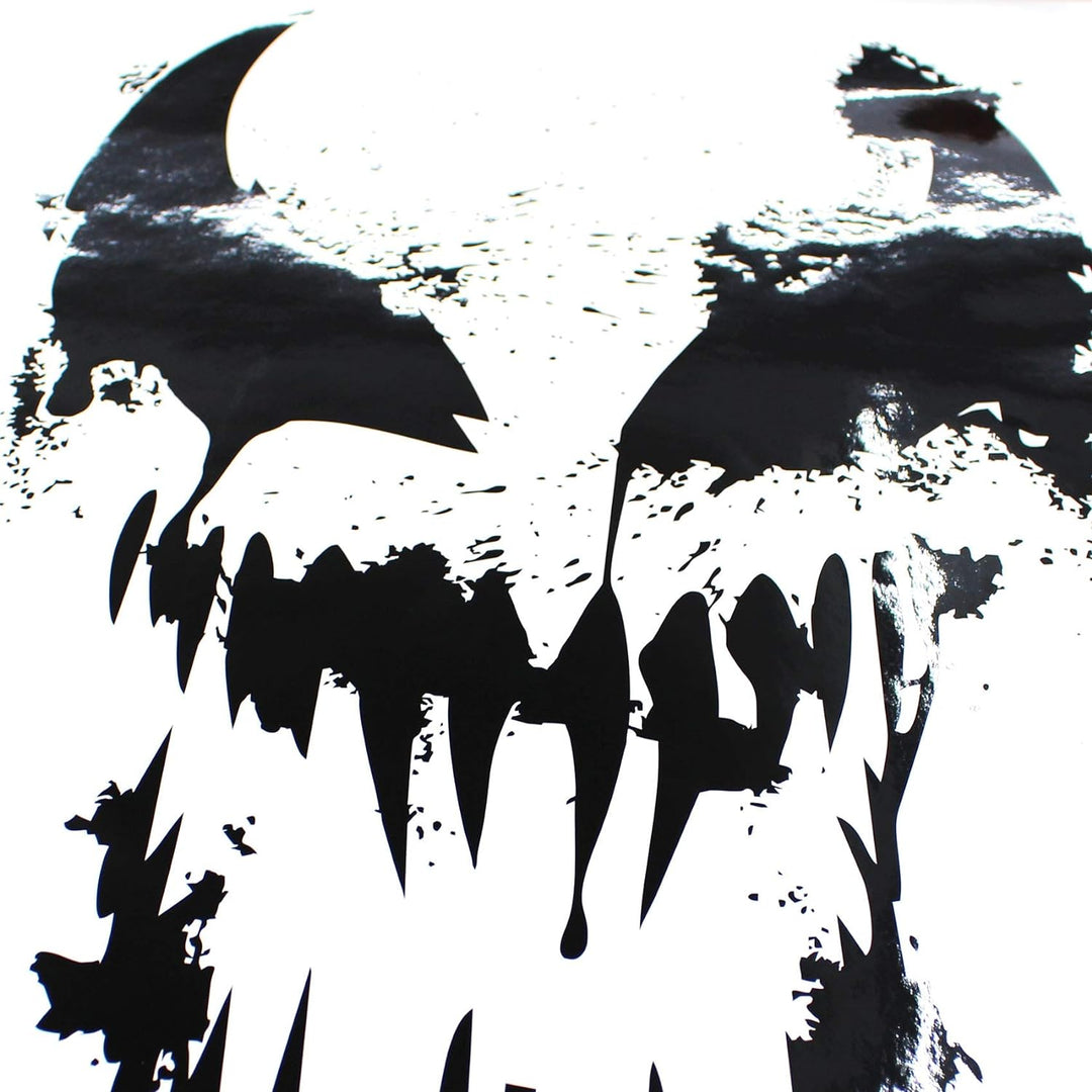 Finest Folia Skull Alien Monster Aufkleber Sticker Auto Boot Motorrad Caravan Dekor KX040 (Schwarz M