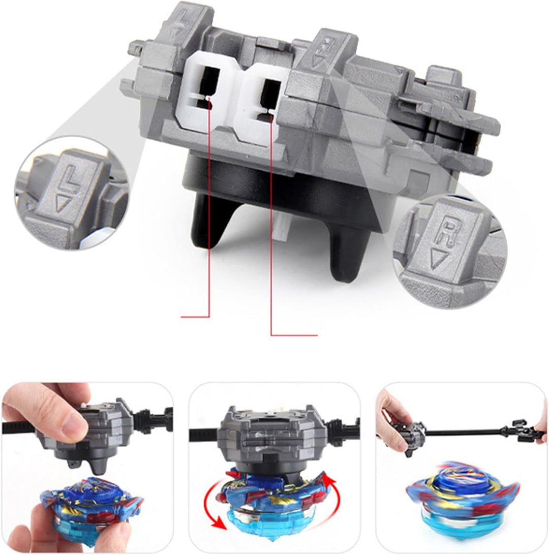 Gyros Kreisel Set, 4D Kampfkreisel Modell Speed Kreisel Mit Für Weihnachten, Geburtstag - 8 X Tops +