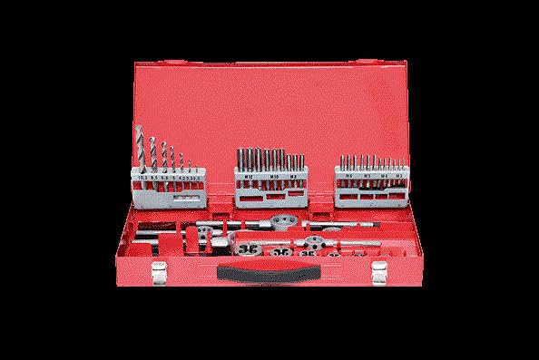 KS Tools 331.0644 HSS Gewindeschneidwerkzeug-Satz, 44-tlg.