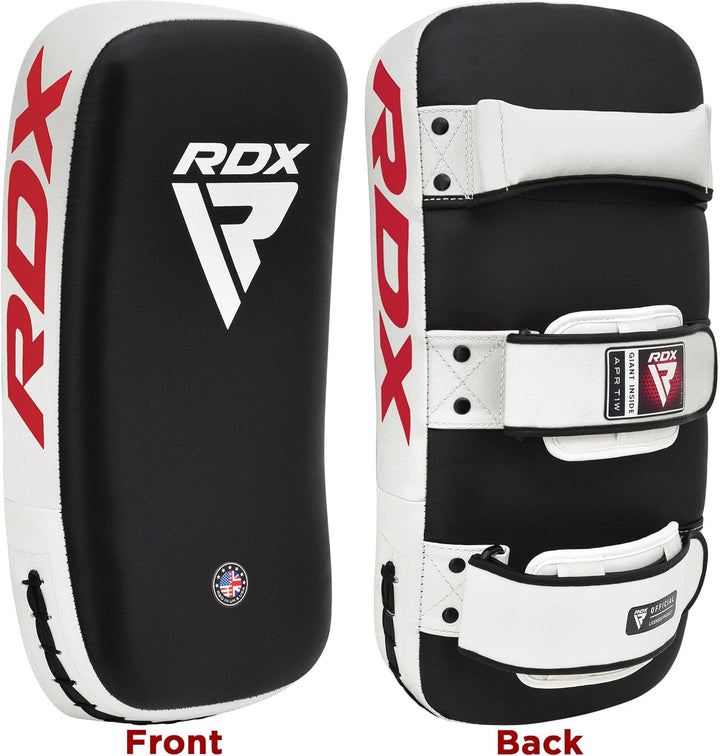 RDX Schlagpolster zum Kampfsport, Curved Trittschlagpolster Kickboxen, Muay Thai Training, Maya Hide