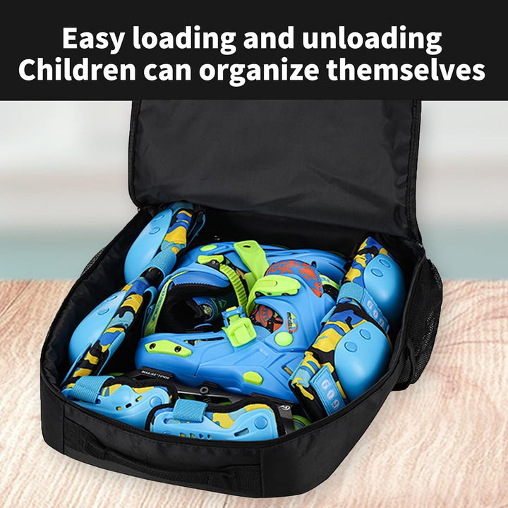 Fadcaer Atmungsaktive Transporttasche für Kinder, Rollschuhe, Rollschuh, Tasche für Inline-Skates, E