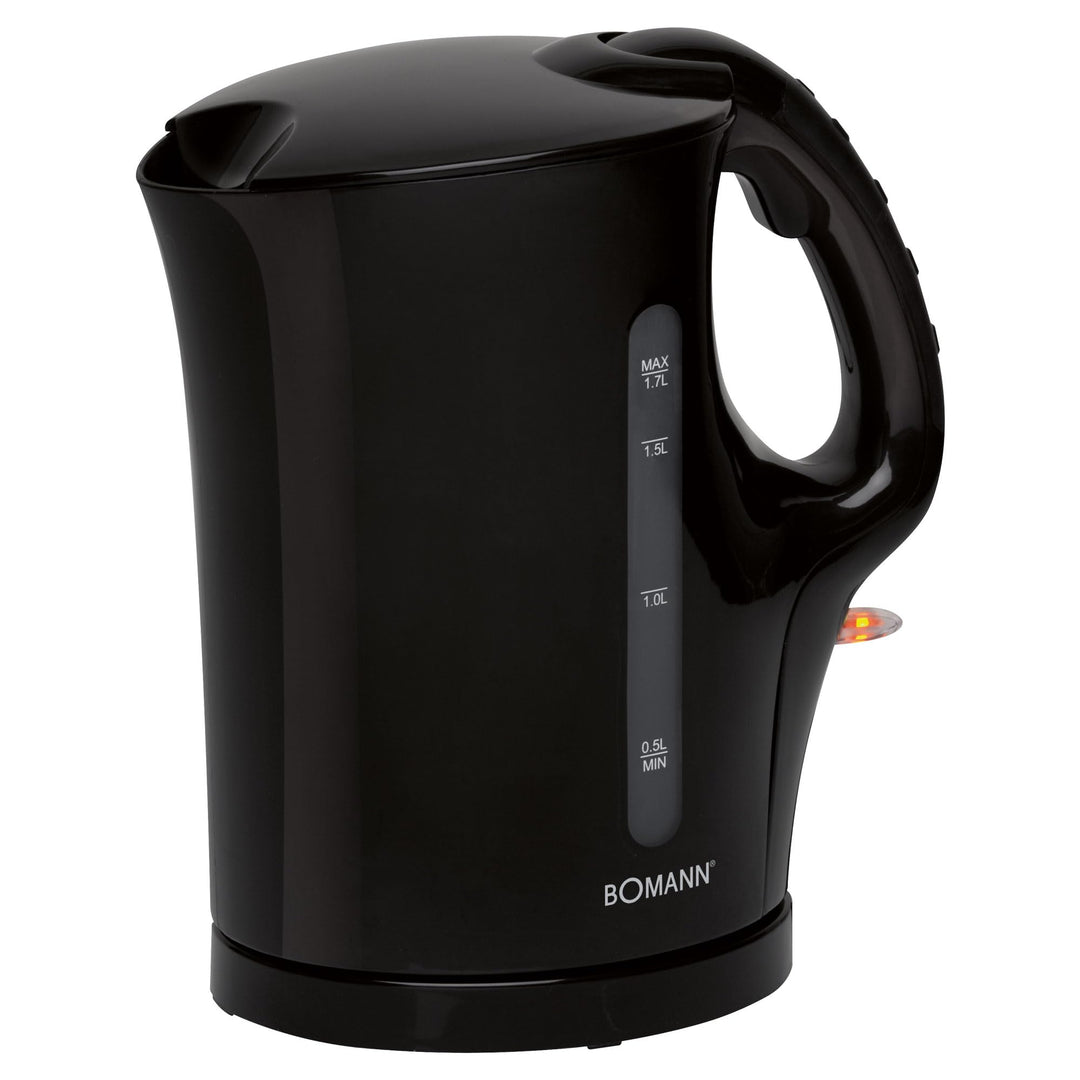 Bomann® Wasserkocher | Kettle | 1,7 L mit automatischer & manueller Abschaltung | herausnehmbarer Ka