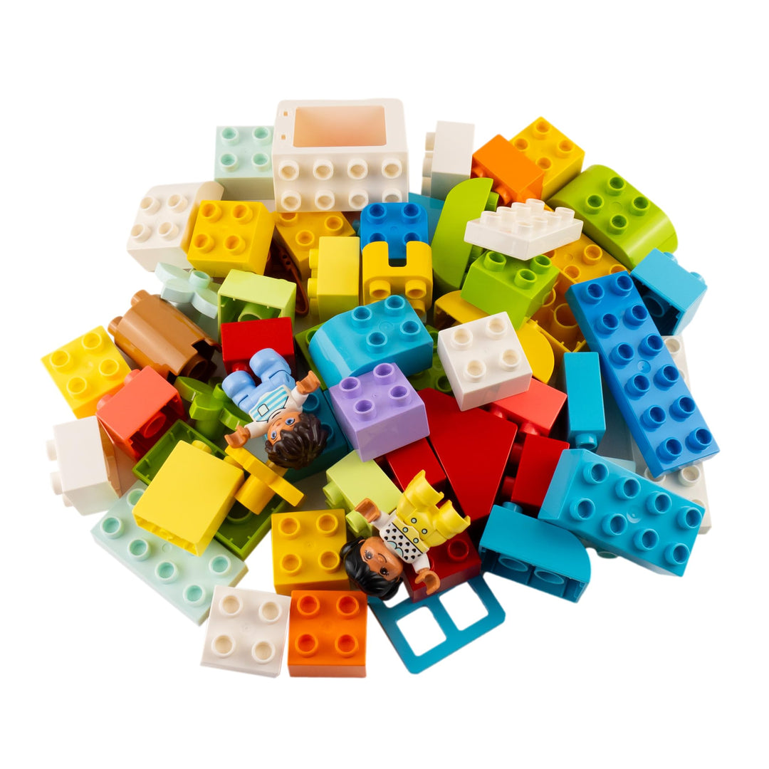 Lego® DUPLO® Steine bunt gemischt - 60 Stück - Basic Steine Bausteine Bausteine-Box - Konstruktionsp