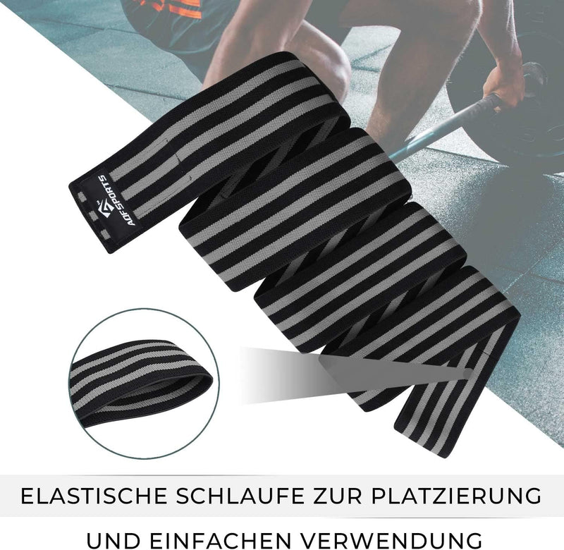 AQF Kniebandage, Kraftraining Kniebandage Männer Damen - IPL USPA Genehmigt Fitness Knieschützer, El