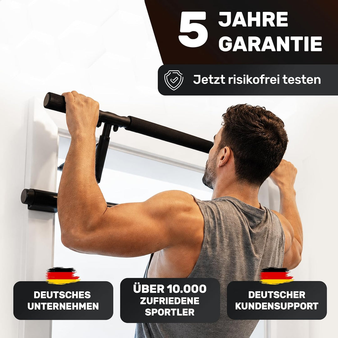 [NEU] Klimmzugstange Türrahmen ohne Schrauben Fitness Stange I Pull Klimmzugstange Tür Reckstange [7