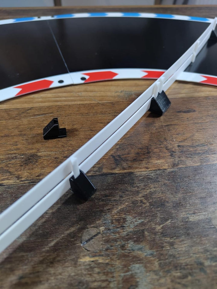 Leitplanken Set für Carrera Hybrid Bahnbegrenzung Zaun Zubehör Upgrade