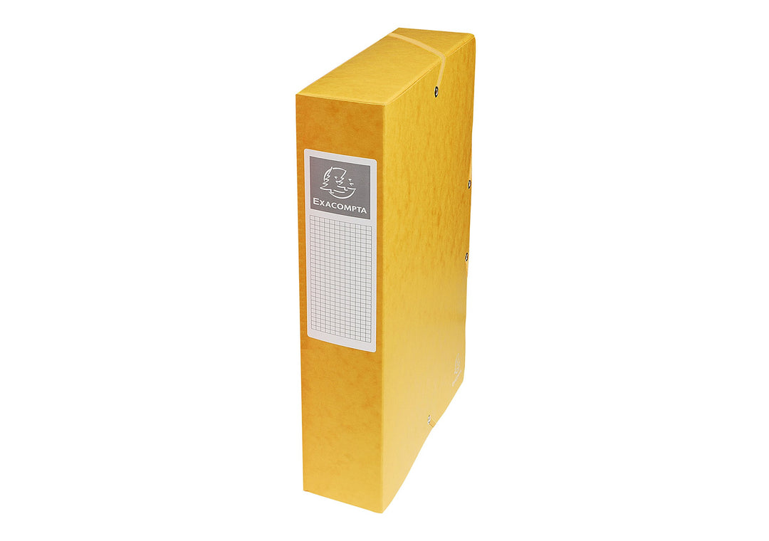 Exacompta 50609E 8er Pack Premium Sammelboxen aufgebaut mit Gummizug 60 mm breit aus extra starkem C
