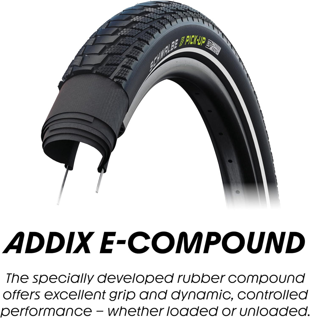 Schwalbe Pick-Up Performance Drahtreifen // 65-406 (20x2,60') Super Defense schwarz Reflex 65-406, s