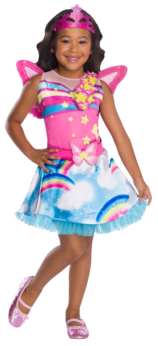 Rubie's Barbie Dreamtopia Kostüm Barbie für Kinder, Grösse 5 – 6 Jahre