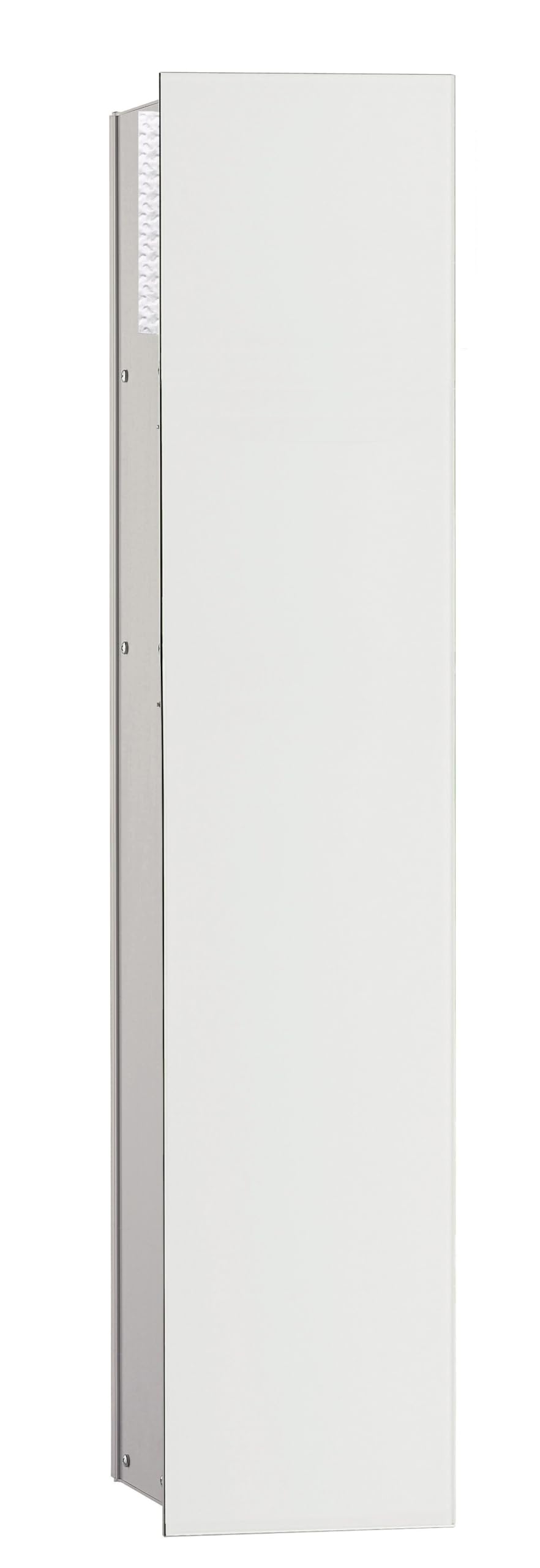 emco ASIS 2.0 Unterputz-Schrankmodul für die Klobürstengarnitur, Badezimmerschrank mit Toilettenpapi