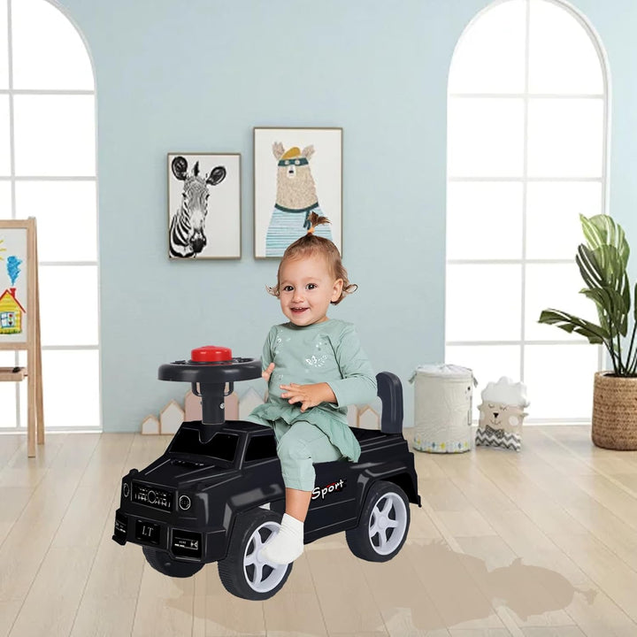 Rutschauto für Kinder, Tragespielzeug zum Schieben, Lauflernhilfe für Kinder, Buggy – Little Auto –