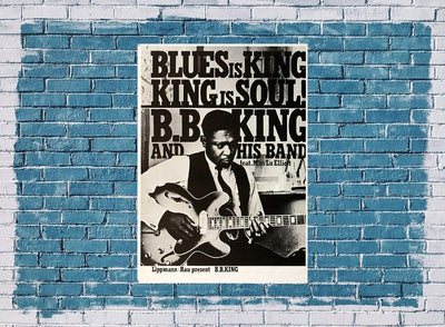 B.B.King - Guess Who, Tour 1971 » Konzertplakat/Premium Poster | Live Konzert Veranstaltung | DIN A1