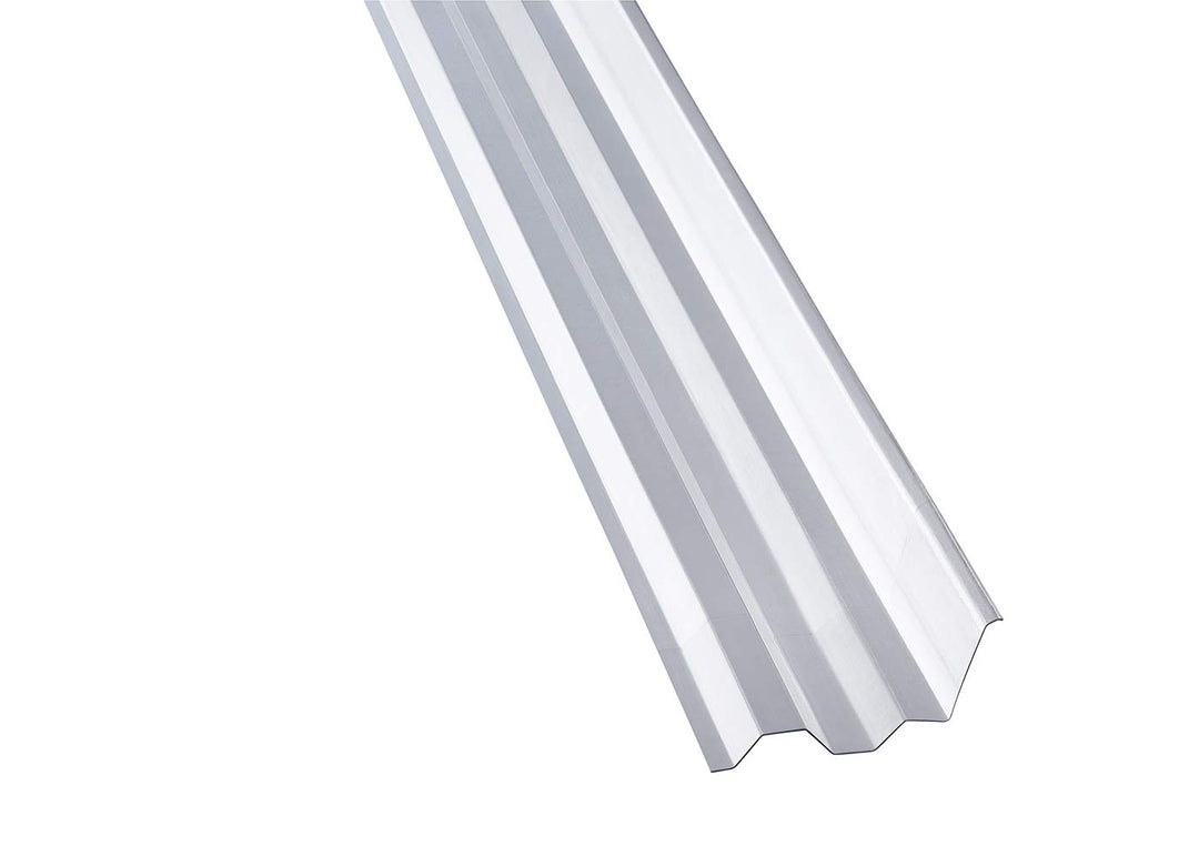 Maueranschluss für Wellplatten PVC Trapez 70/18 Wandanschluss Profilplatten Lichtplatten