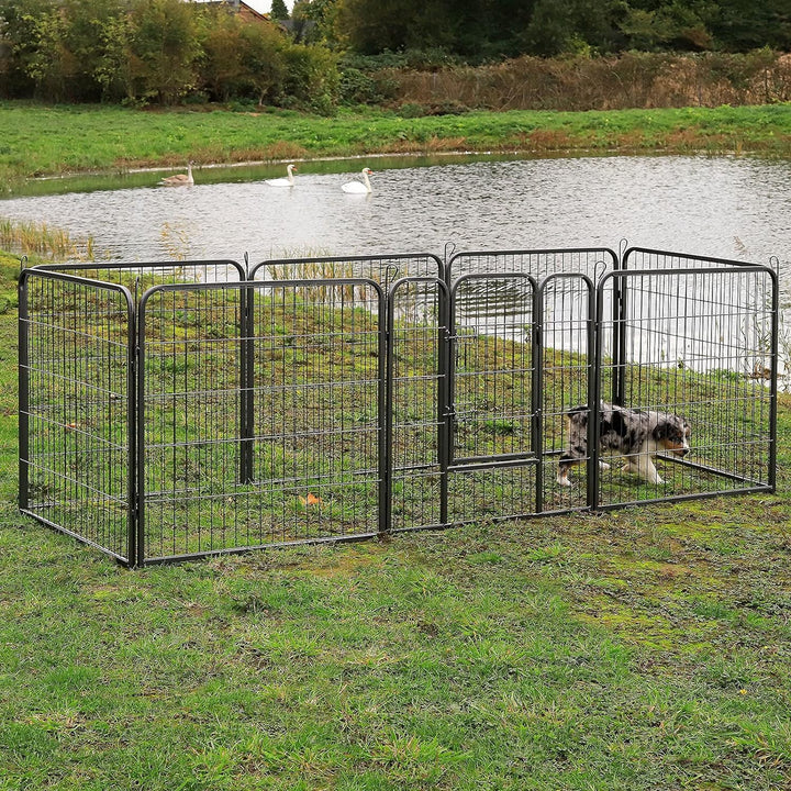 lionto Freilaufgehege Welpen Gitterfreilauf Kleintiere, (S) 80x60 cm, (S) 80x60 cm
