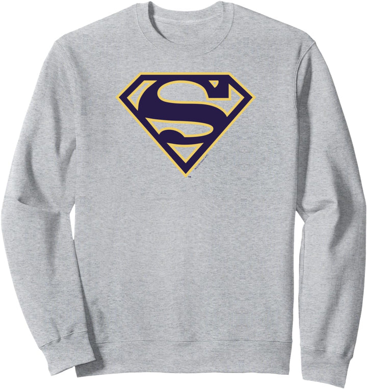 Superman Navy & Gold Shield Sweatshirt