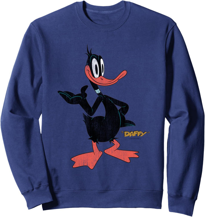 Looney Tunes Daffy Distressed Sweatshirt
