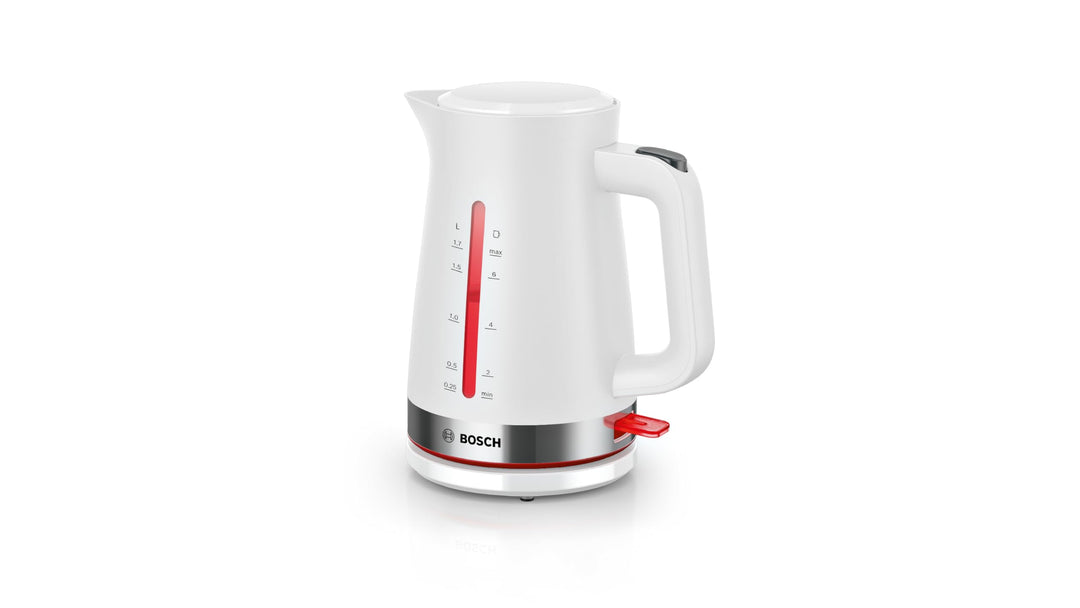 Bosch 1,7 l 2400 W Weiss Kunststoff Wasserstandsanzeige Drahtlos Kalkfilter